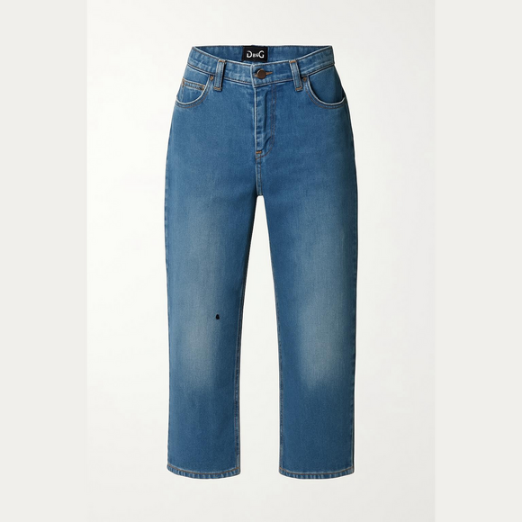Dolce & Gabbana Pants - Dolce and Gabbana Dark Wash Denim Jeans Size 10